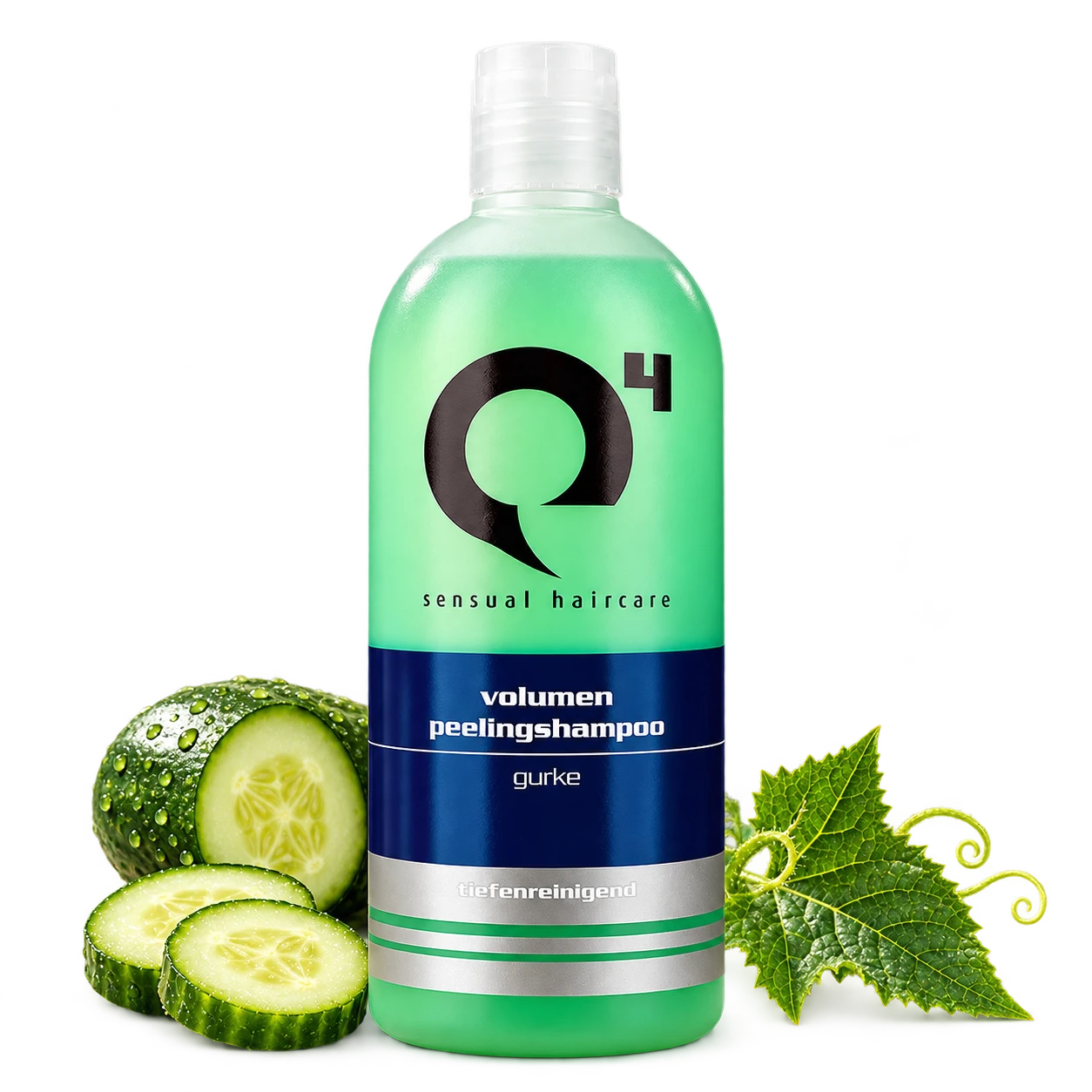 Q4 Volumen Peeling Shampoo Gurke 200ml