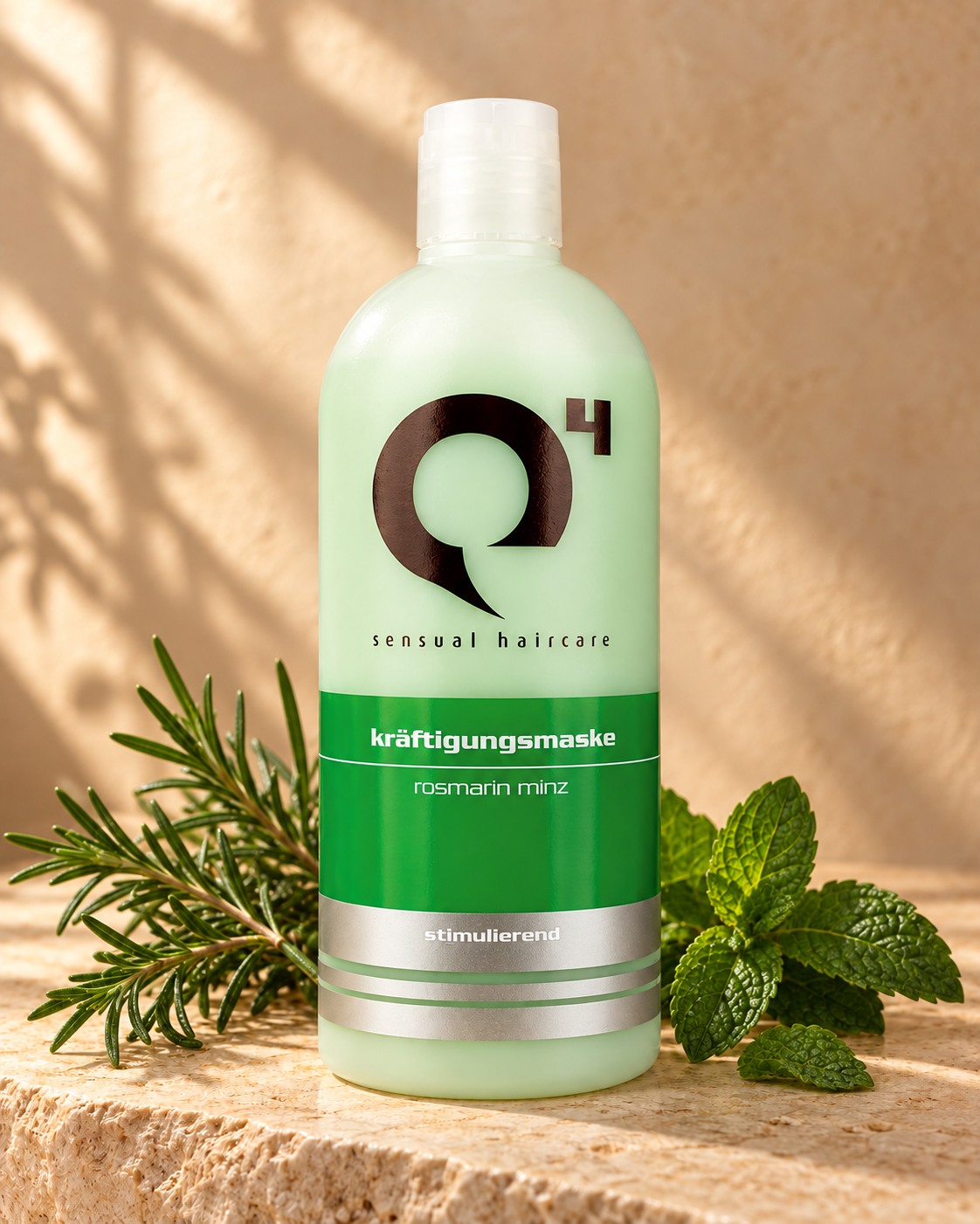 Q4 Kräftigungsmaske Rosmarin Minz 200ml