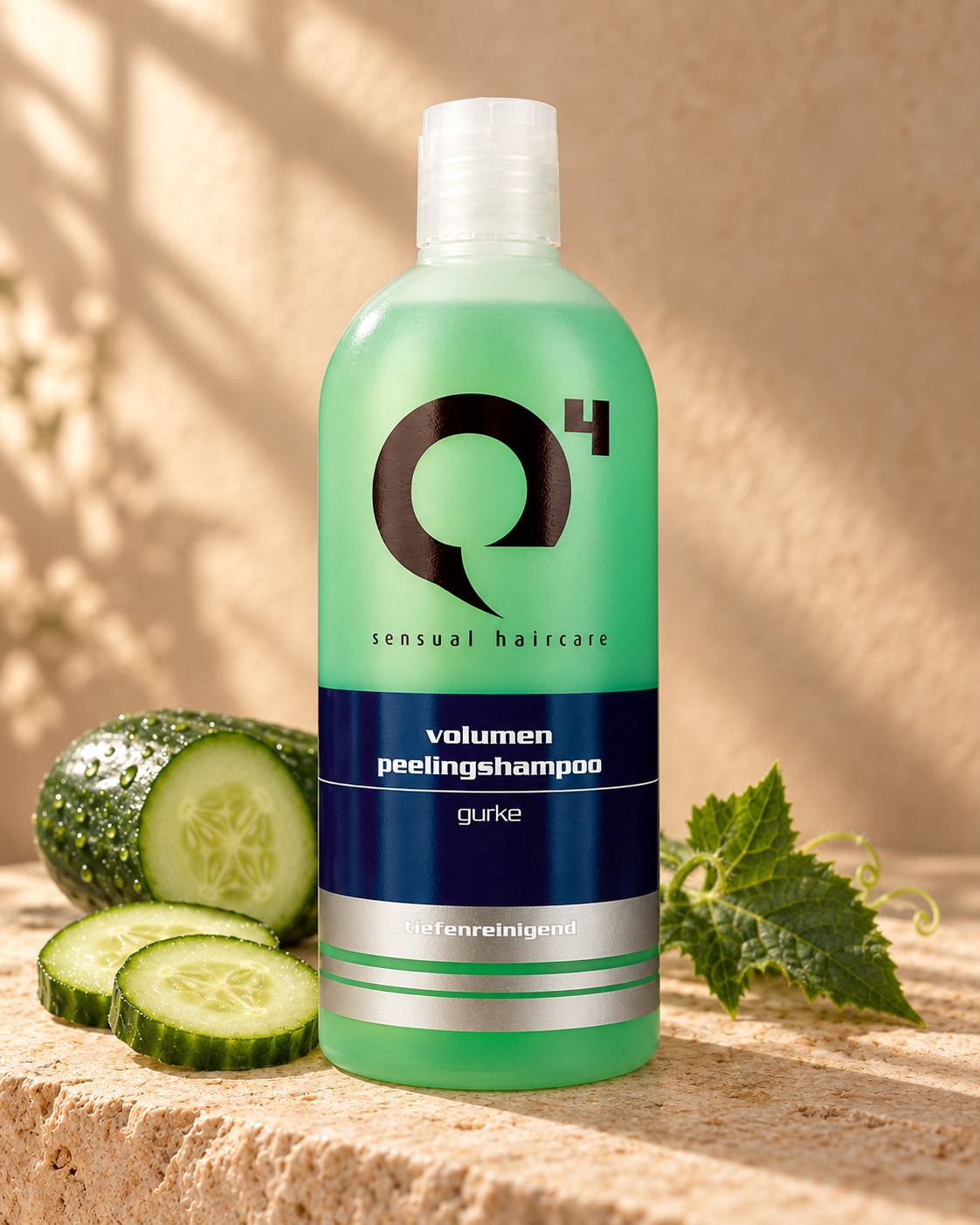 Q4 Volumen Peeling Shampoo Gurke 200ml