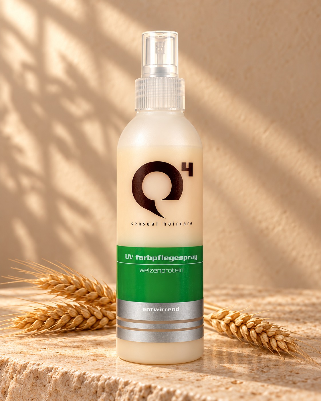 Q4 UV Farbpflegespray Weizenprotein 200ml
