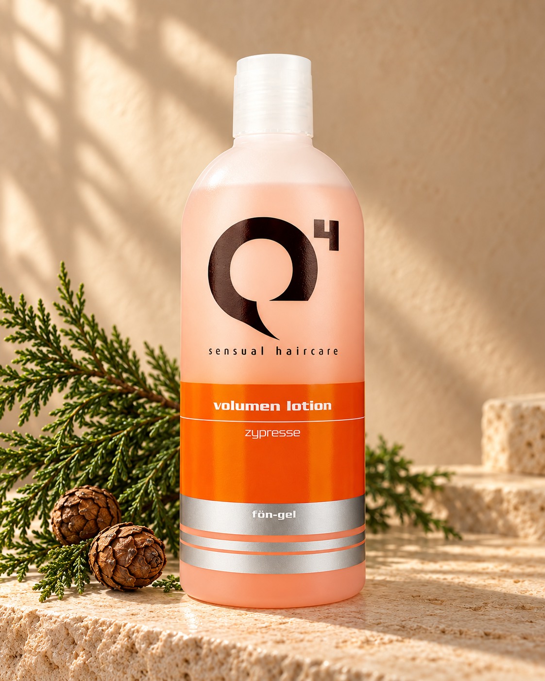 Q4 Volumen Lotion Zypresse 200ml