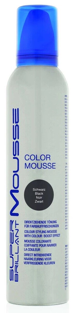 Super Brillant Color Mousse Schwarz 250 ml