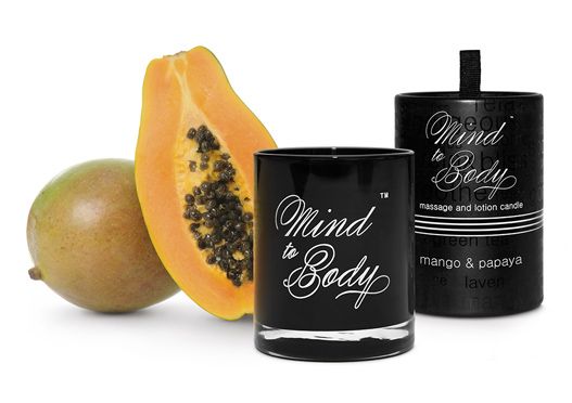 Massagekerze Mango &amp; Papaya