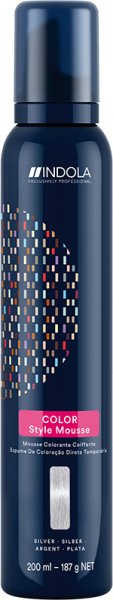 Indola Color Style Mousse silber 200 ml